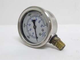 Mdl-unkn-232906 Mdl- 232906 Old-stock Liquid Filled Pressure Gauge 5000psi