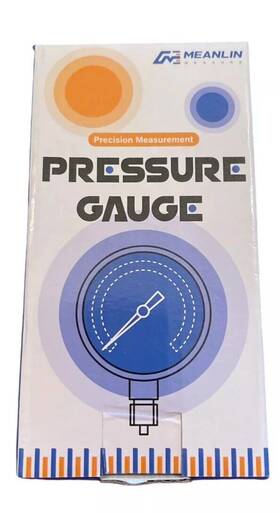 Xj-077-ss Meanlin New - Pressure Gauge 0-15psi Stainless Steel 1/4 Inch Npt X 2.5 Dial Face