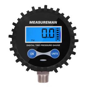 Ma023 Measureman 2-1/2 Inch Dial Size Digital Air Pressure Gauge With 1/4ftft Npt Bottom Connector A
