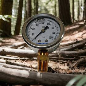 Ma066 Measureman Ma065 2 Inch 1/4 Npt Lead-free Glycerin Filled Pressure Gauge 0-160psi Rv Regulator