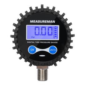 Ma146 Measureman 2-1/2 Inch Dial Size Digital Air Pressure Gauge With 1/4ftft Npt Bottom Con