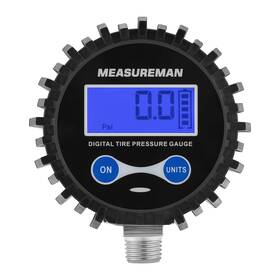 Ma259 Measureman 2-1/2 Inch Dial Size Digital Air Pressure Gauge With 1/4ftft Long Thread