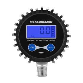 Ma260 Measureman 2-1/2 Inch Dial Size Digital Air Pressure Gauge With 1/4ftft Npt Bottom