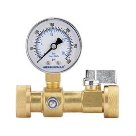 Md033 Measureman Air Over Water Test Kit 2 Inch Dial 0-300 Psi 1/4 Npt Top Mount With 3/4 Fem Md033 Measureman Air Over Water Test Kit 2 Inch Dial 0-300 Psi 1/4 Npt Top Mount With 3/4 Fem