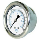 Lfb15-100 Mi Gauge Stainless Steel Liquid Filled Pressure Wog Water Oil