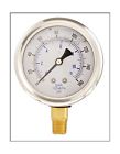 Lfsl-2-160 Mi Gauge New Stainless Steel Liquid Filled Pressure Wog Water