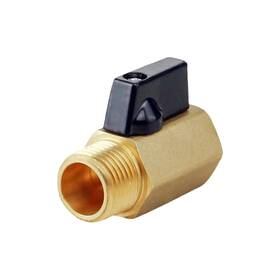 3434ng Midline Valve Boiler Trim Gauge Isolator 1/2 Inch Mip X Fip Conn