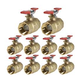 837t256-nl-10 Midline Valve Premium Full Port Ball With T-handle Brass