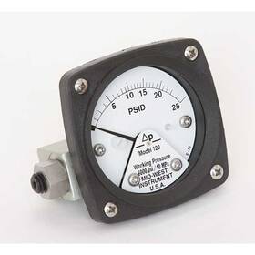 120-sa-00-oo-25p Midwest Instrument Pressure Gauge To 25 Psi