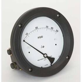 140-sc-00-oo-50p Midwest Instrument Pressure Gauge To 50 Psi