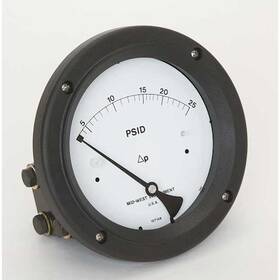 142-ac-00-oo-25p Midwest Instrument Pressure Gauge To 25 Psi