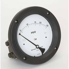 142-sc-00-oo-25p Midwest Instrument Pressure Gauge To 25 Psi