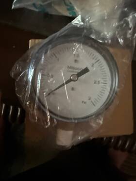 P20157l001 Miljoco 6gkp0 New In Box Corporation 2 Inch Pressure Gauge 30 -0 Hg Warranty