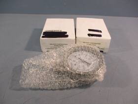P2598lz05ss Miljoco Corporation Lot Of 2 2.5 Inch Liquid Fillable Gauge 0-100psi/kpa 1/4npt Lm
