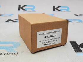 Lp2507l232 Miljoco New Low Pressure Diaphragm Gauge 2.5 Inch 0-35 H2o 1/4 Npt