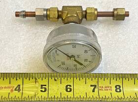01-0121-d Millipore Air Pressure 0-100 Psi Gauge Dial Span