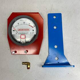 55db-c6bf-a7n1-3mfr Monosem Pressure Gauge Kit 15 Psig Max Used