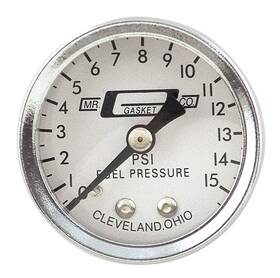 Mr. Gasket 084041015612 1561 Fuel Pressure Gauge 1.500 Inch