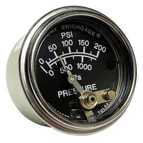 05703122 Murphy By Enovation Controls 20p-200 20p 200 2 Pressure Swichgage 0-200 Psi