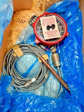 Splf-220c Murphy Swichgage Splf-220c-30ft Temperature Gauge 20-220f 0-100c Less Case