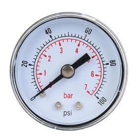 Mxtech 512727605453 Pressure Gaugemechanical Gauge For Air Oil Water 1/8inch Bspt Back C