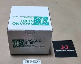 Aa15-221 Nagano Keiki New Vacuum Pressure Gauge Du1/4bx60 0-1 Mpa Warranty