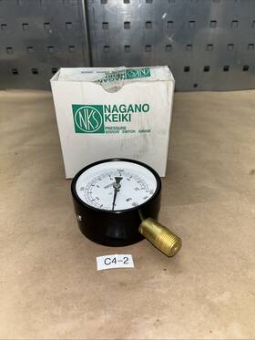 Ac10-181 Nagano Keiki New Surplus Pressure Gauge 10mpa Nib Warranty