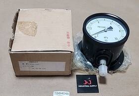 Gl20-233 Nagano Keiki New Surplus Bu G3/8b 100 Pressure Gauge 10kpa Warranty