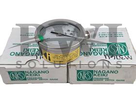 Gv50-323-4m-tm Nagano Keiki Nks New Gv50-323 Au1/4 60x4mpa Pressure Gauge Gv50323 Lot Of 2