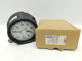 50838148 New Wika 1400 Kpa Process Pressure Gauge 4.5inch Face 1/2inch Npt