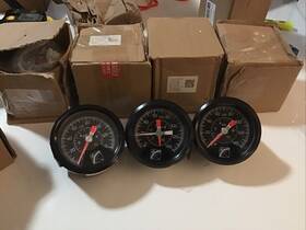 226421b Newmatex 226421 Dual -scale Industrial Pressure Gauge Lot Of 7 Model