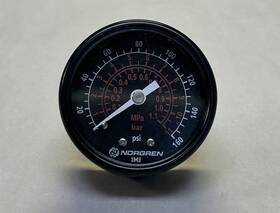 Za711 Norgren Pressure Gauge 0-160 Psi Nos