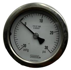 014137317 Noshok 30 Psi Pressure Gauge Tube