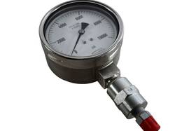 110552760b Noshok 3-1/2ftft Pressure Gage 0-10 000 Psi 316 Ss Tube
