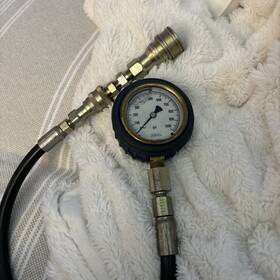 25-900-1000 Noshok Liquid Pressure Gauge 1000 Psi W Hose And Nossle