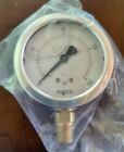25-901-160 Noshok Psi Bar 1/4 Npt Bottom Conn Connection Filled Pressure Gauge