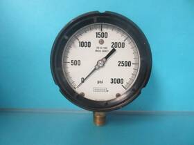 45-640-3000 Noshok 0-3000 Psi 4.5 Inch Preassure Gauge 316 Ss Tube Brass Socket 3/4