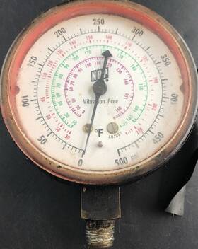 N3001 Nrp Manifold Low Pressure Gauge 500 Psi Al.3