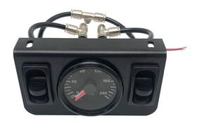 Nysus 313037720736 Panel Paddle Valve Switch Dual Needle Gauge With Air Fittings For Suspension Nysus 313037720736 Panel Paddle Valve Switch Dual Needle Gauge With Air Fittings For Suspension