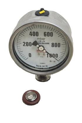 16120 Oerlikon Leybold Vacuum Pressure Gauge. 0-1000