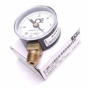 Pgc-20l-30v Omega Engineering Vacuum Gauge 2in Face To 30 Inch Hg Vac 1/4in Npt