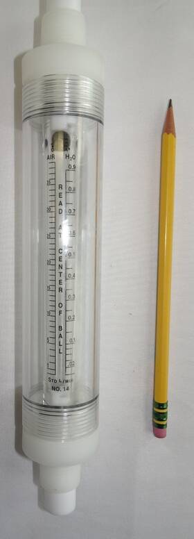 Fl-214 Omega New In Box Compact Shielded Rotameter Air Flow 275