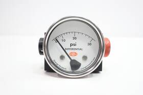 1201-s1032 Orange Research Differential Pressure Gauge 1/4in 0-30psi