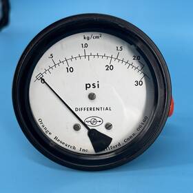 1502-e1097 Orange Research Differential Pressure Gauge 0-30psi 6-j