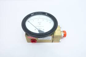 1516dgs-1e-4.5b-a Orange Research Pressure Gauge 5-1/4in 1/4in 0-15ft-h2o