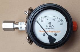 1831dg-1c-3.5b Orange Research 1831dg#71650 Differential Pressure Gauge 150 In H2o