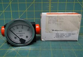 1201pg-1-a-2.5l Orange Research Inc Pressure Gauge 20 Psi 1/4inch Npt Inlet