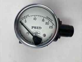 Dg-4a-2.5l Orange Research Inc. 7271 1502 Differential Pressure Gauge 0-25 Psid
