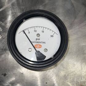 1201-s1068 Orange Research Inc Pg-1-2l Cat# Differential Pressure Gauge 20 Psi Max 3000p