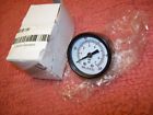 P150805 Miljoco Npt Air Pressure Gauge Psi Back Mount Face Free